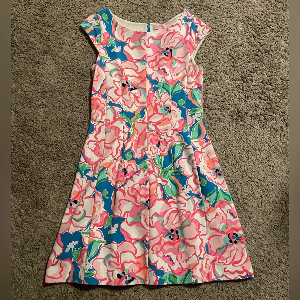 Lilly Pulitzer Briella Dress Lucky Charm Size Medium - Picture 1 of 4